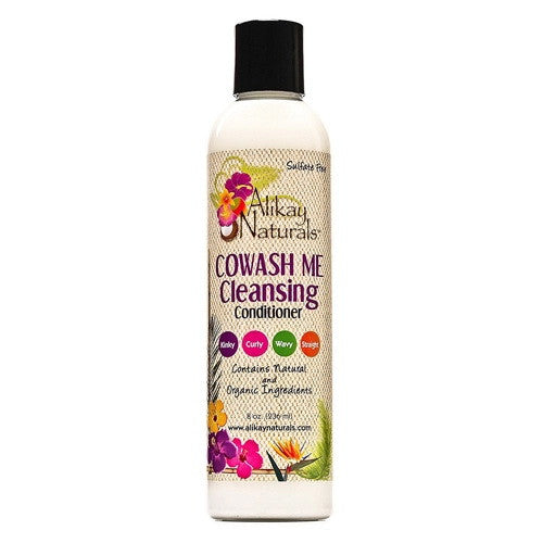 Alikay Naturals Cowash Me Cleansing Conditioner For Kinky, Curly and Wavy, Straight Hair 8 oz